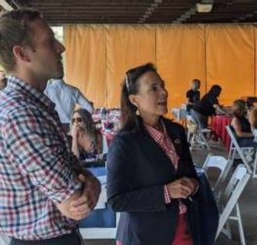 Max Miller and Jane Timken