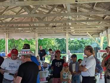 N.R. Mayor Antoskiewicz, enjoys event.