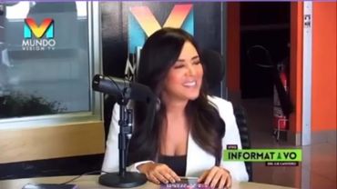 Natalia Trejos on the news.