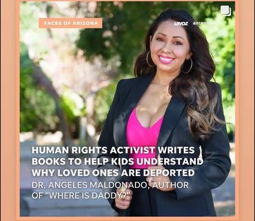 Angeles Maldonado Feature on Faces of Arizona.