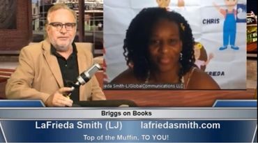 LaFrieda Smith's feature on Briggs on Books Show.