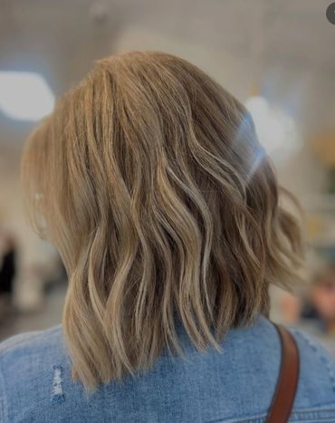 Bob Haircut + Soft Blonde
