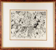 Leroy Neiman (1921-2012) Game Of Life Signed and Numbered