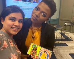 Twinning LGBT Coasters by Ravisi show BAME women twinning