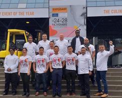 Ravisi as Design Partners with TeamUKCC in the World Culinary Cup in Luxembourg in the year 2018