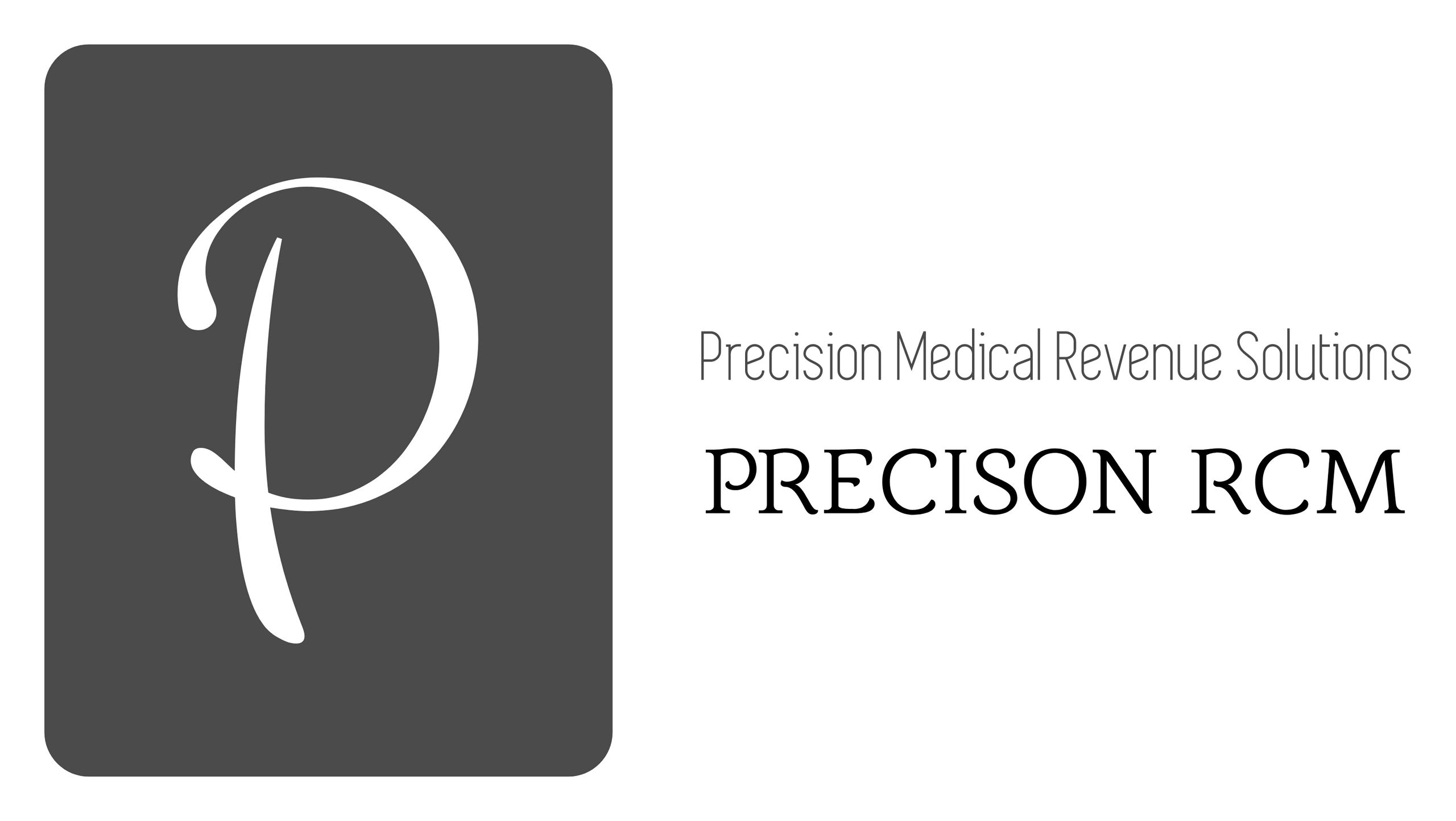 Services and Solutions Precision Medical Revenue Solutions