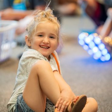 Girl at VBS.