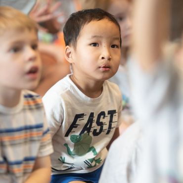 Boy at VBS.