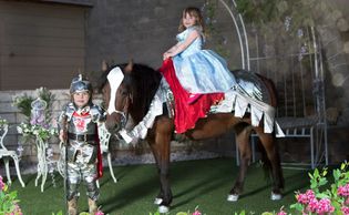Pony rides and pony photoshoot in Las Vegas
