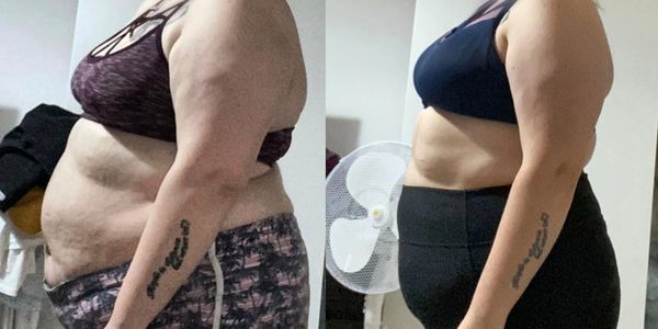 Personal training with Maddi who I helped achieve her weight loss goals with fitness instruction.