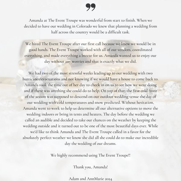 The Event Troupe Reviews