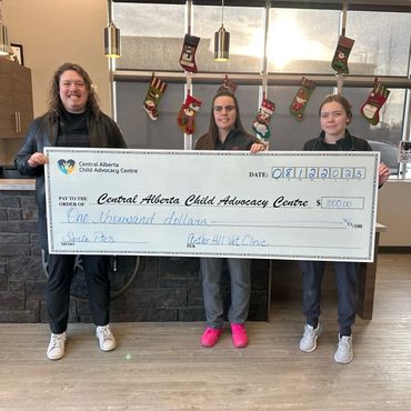 Central Alberta Child Advocacy Centre Donation 2023