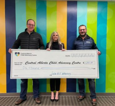 Central Alberta Child Advocacy Centre Donation 2022
