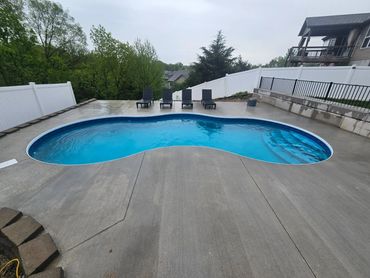 14x28 Blue Lagoon
Wedding Cake Steps