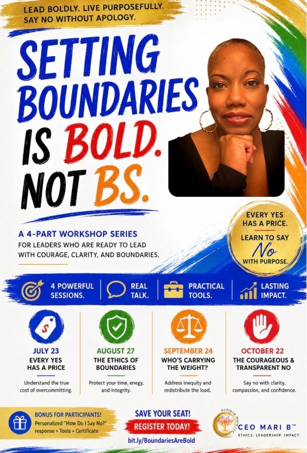 Workshop on setting bold boundaries for leaders.