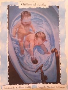 Children of the Sky, art and poetry. Created with the artist Kathleen Huddle.