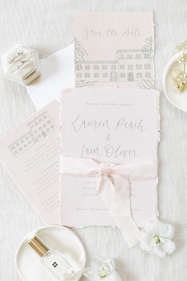 Wedding Invitations in Tuscany