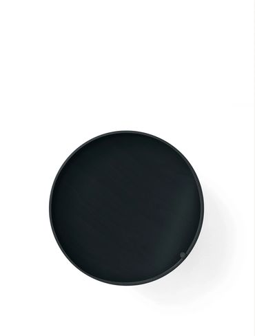 Bovenaanzicht van ronde salontafel van Audo