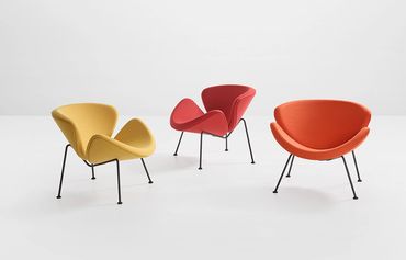 Artifort Orange Slice stoel – tijdloos Nederlands design met ronde, open vormen