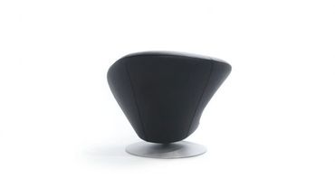 Achteraanzicht van de Parabolica fauteuil van Leolux