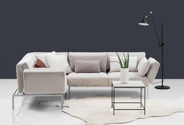 Roro zetel van Brühl, verstelbare rugleuningen en armleuingen, relax bank