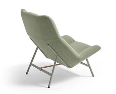 Achterkant van de Soft Facet fauteuil van Artifort