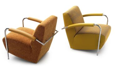 Twee Scylla fauteuils van Leolux, tijdloos design