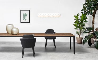 Moderne uitschuifbare tafel Arco Shift – duurzaam, elegant en ideaal voor flexibele eetruimtes