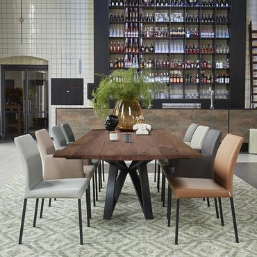 Bert Plantagie Stella – design eetkamertafel met hoogwaardige materialen en tijdloos design
