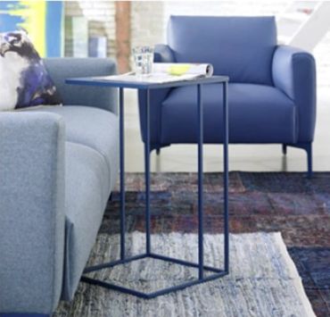 Bijzettafel Wireless van Bert Plantagie in een accentkleur blauw