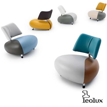 Verschillende Pallones van Leolux, iconisch rond design uit de jaren 80