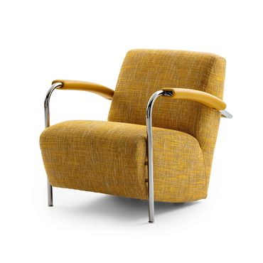 Gele Scylla fauteuil van Leolux