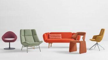 Verschillende design meubels van Artifort, eyechatchers