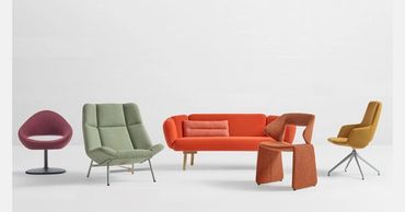 Verschillende modellen van Artifort, designmeubels, eyecatchers
