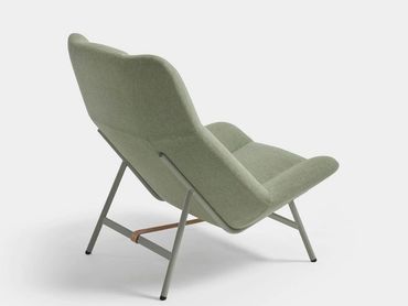 Soft Facet van Artifort in een groene stof, design, eyecatcher