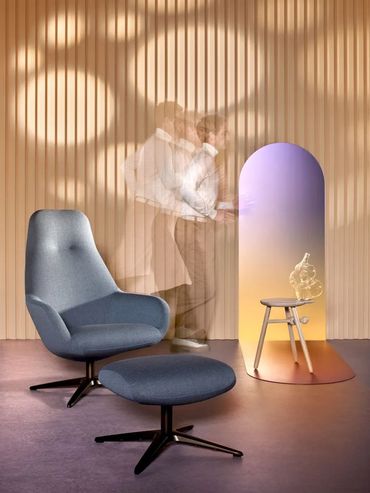 Comfort en stijl gecombineerd – de Spot fauteuil van Pode