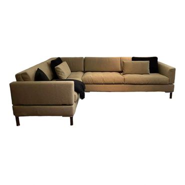 Hoekbank Tomo van Brühl, soft, pootjes, comfort, compact, design