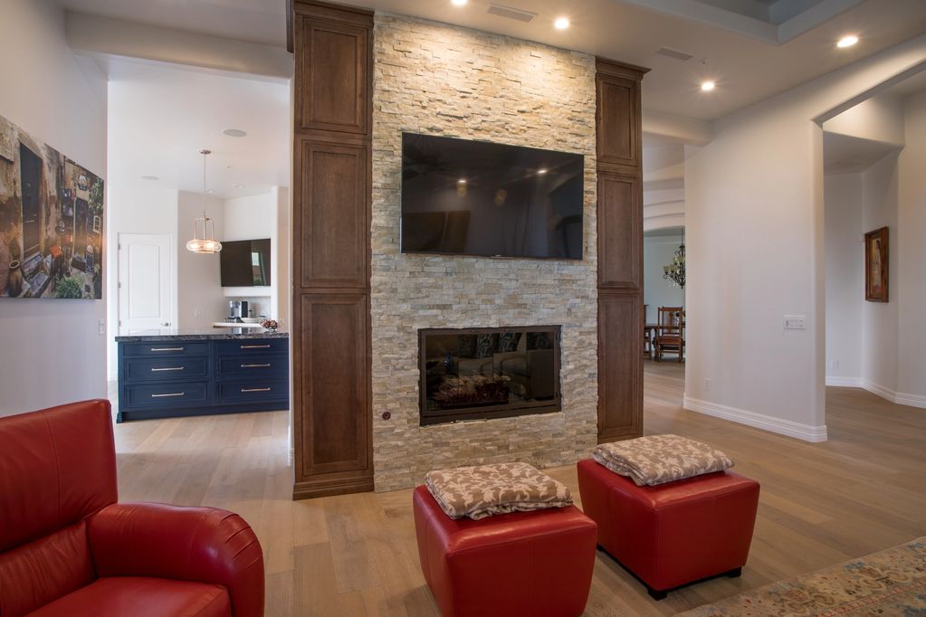 Reimagined Fireplace focal point