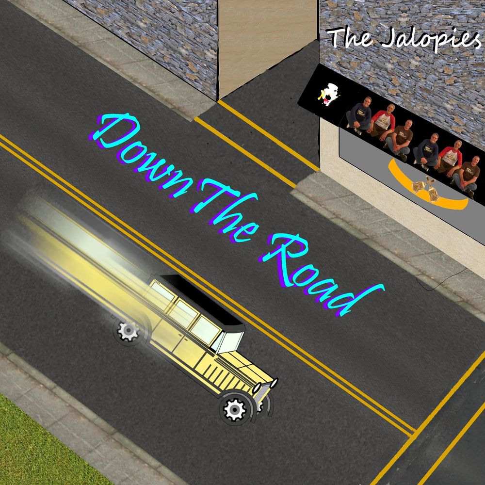 The Jalopies album "Down The Road" - available 5/23/2025