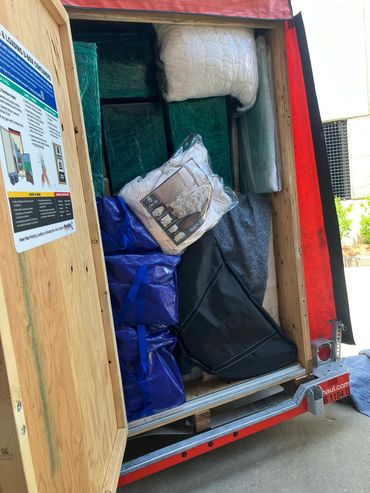 packing is like a game of tetris