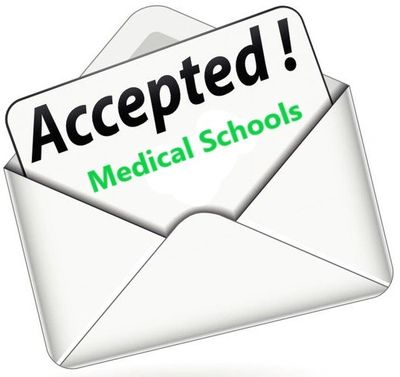 Accepted to medical schools