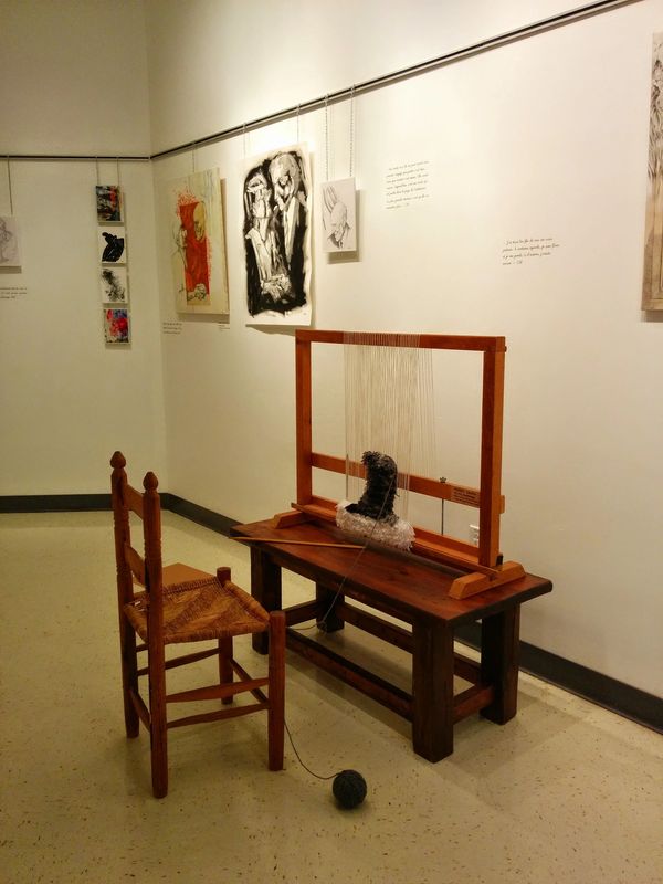 Oeuvre inachevée. Centre culturel Gérard-Dallaire, La Pocatière.