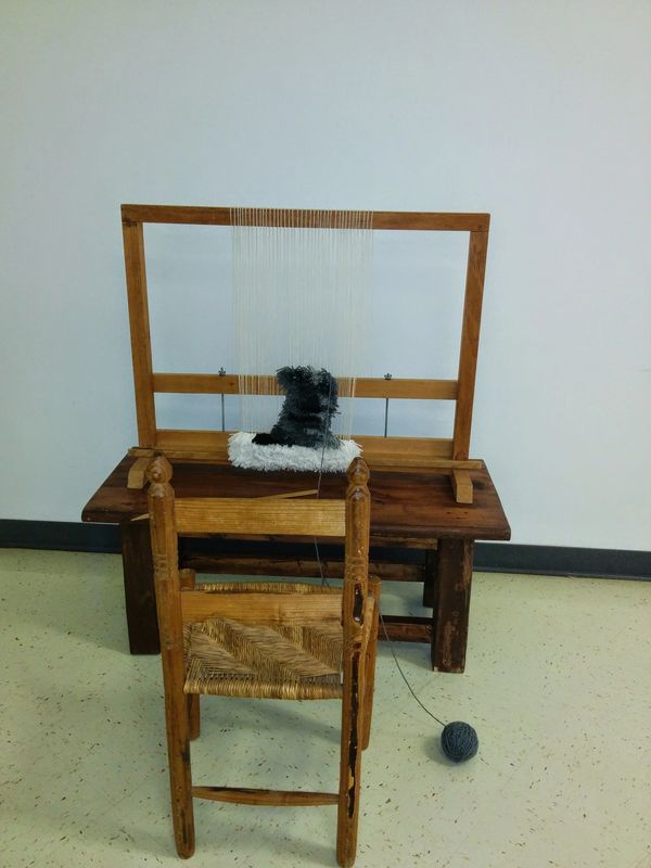 Oeuvre inachevée. Centre culturel Gérard-Dallaire, La Pocatière.