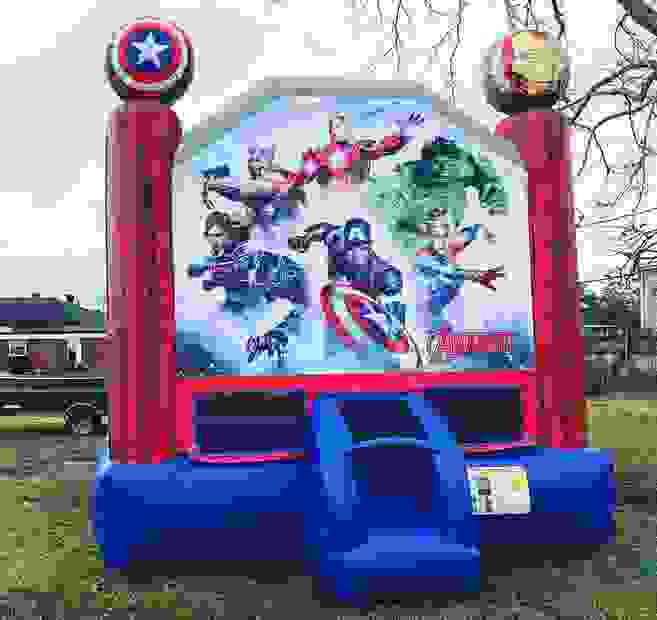 About to Bounce Avengers Bounce House Rental New Orleans