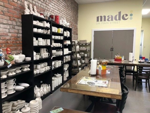Paint Your Own Pottery Art Studio - Made On Main St