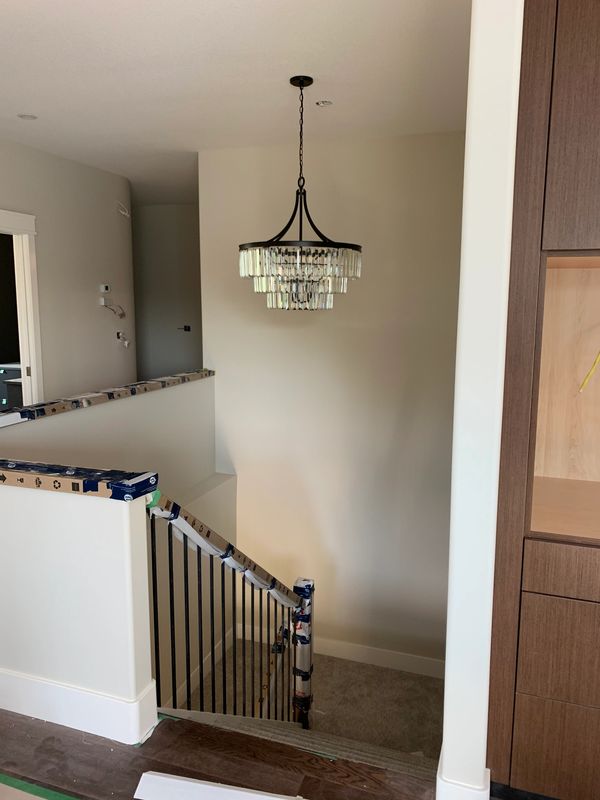 Chandelier Installation
