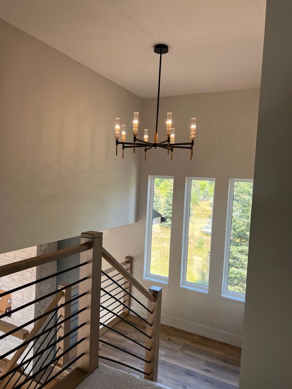 Chandelier Installation