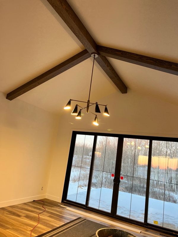 Chandelier installation