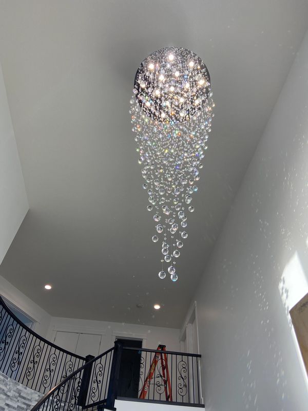 Chandelier Installation Saskatoon - Custom Electrical Contractor
