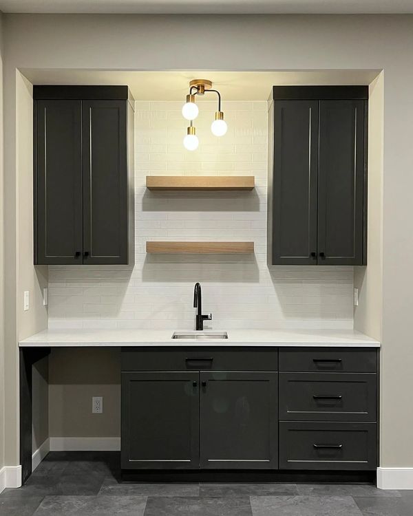 Residential Bar Lighting for Man Cave by Saskatoon Electricians All Star Electric Ltd